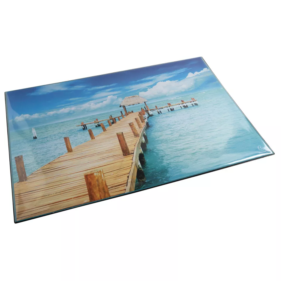 Sous-main rigide PVC Sea - 37,5x57,5...