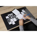 Sous-main rigide PVC 37,5x57,5cm Brooklyn/ Pce