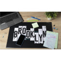 Sous-main rigide PVC 37,5x57,5cm Brooklyn/ Pce