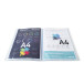 Protège-documents en polypropylène semi rigide Kreacover Chromaline 160 vues - A4/ Pce