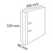 Aquarel Lever Arch File Round Spine 80mm A4/ Pc.