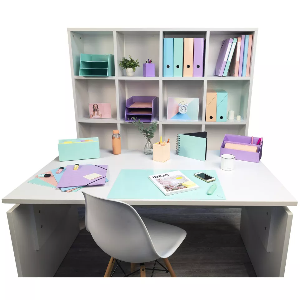 Deskmat cardboard Aquarel 575x375 4c...