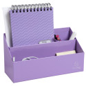 Trieur vertical / porte lettres 3 compartiments carton Aquarel/ Pce
