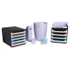 ECOBIN Waste paper bin pastel assorted/ Pc.