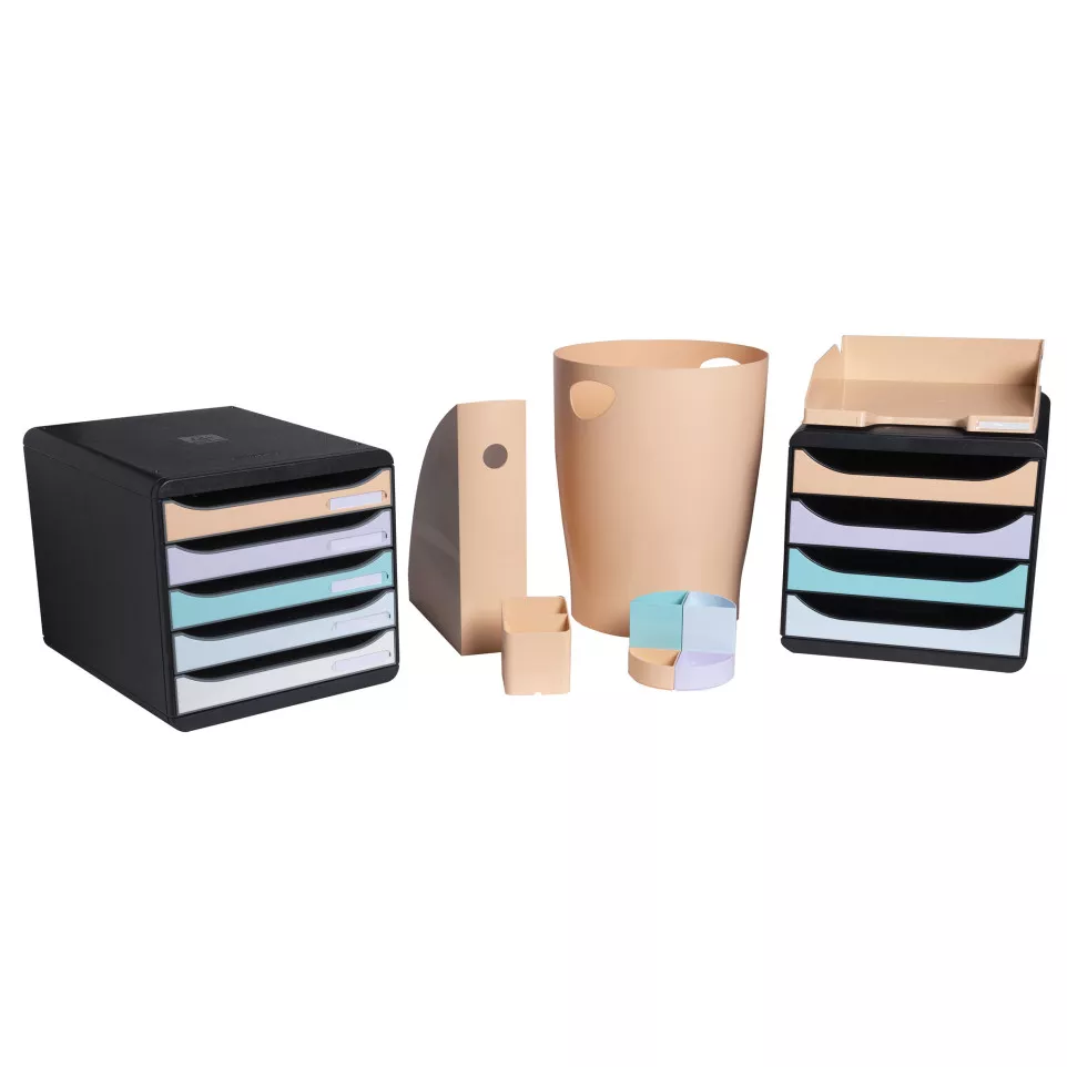 Corbeille-à-papier Ecobin Aquarel/ Pce