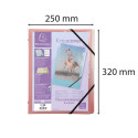 Kreacover Milti Part File 8 Compart, Pastel Assorted/ Pc.
