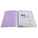 Kreacover Milti Part File 8 Compart, Pastel Assorted/ Pc.
