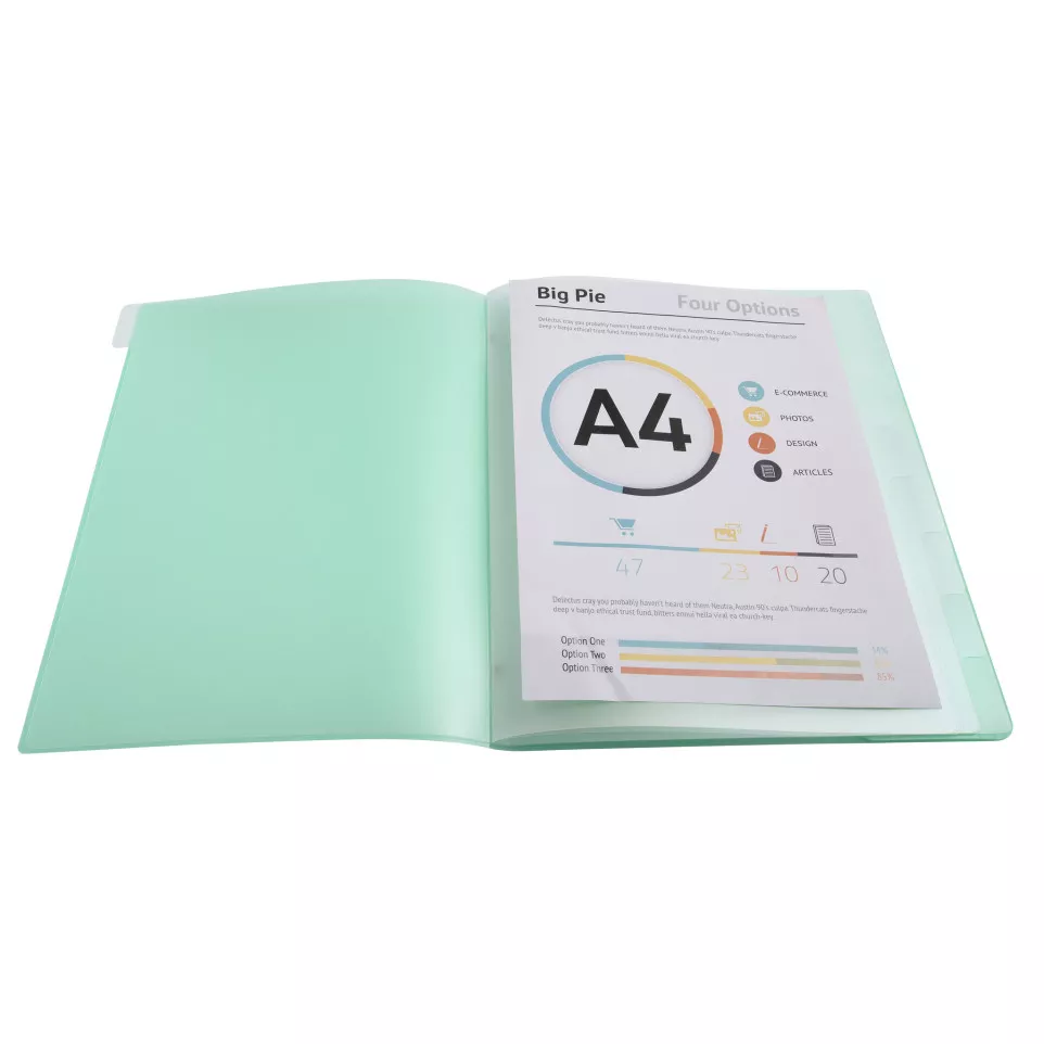 Sorteermap 8 ind KRE-ACVER PASTEL...