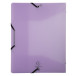 Kreacover Milti Part File 8 Compart, Pastel Assorted/ Pc.