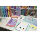 Kreacover Milti Part File 8 Compart, Pastel Assorted/ Pc.