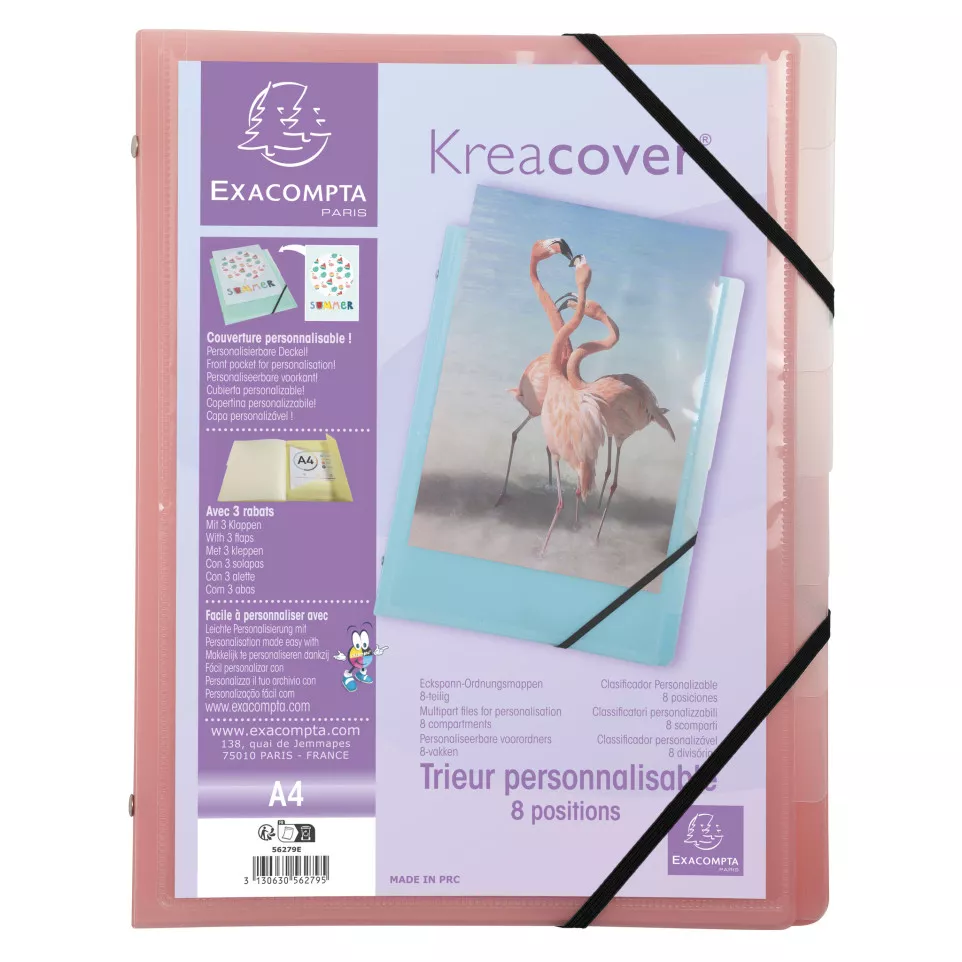 Kreacover Milti Part File 8 Compart,...