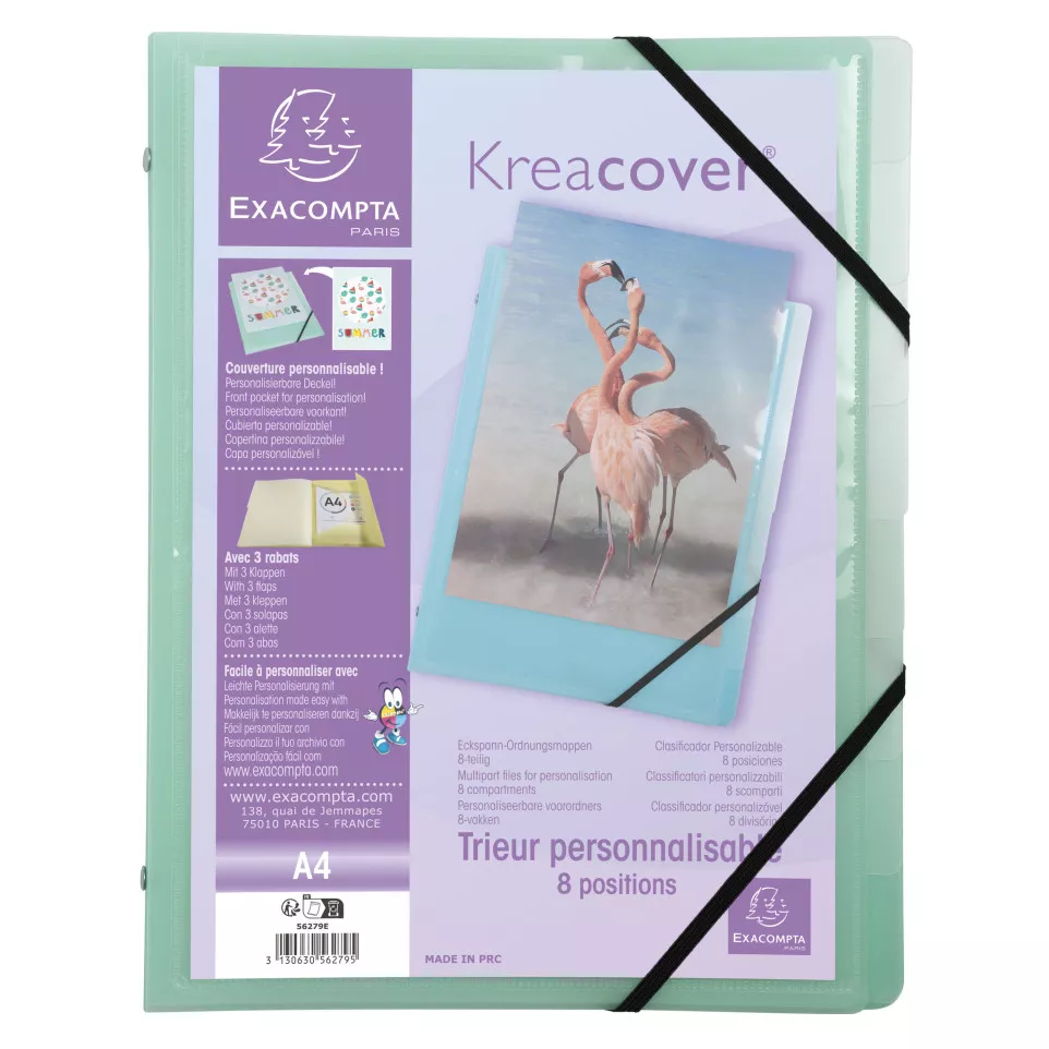 Kreacover Milti Part File 8 Compart,...