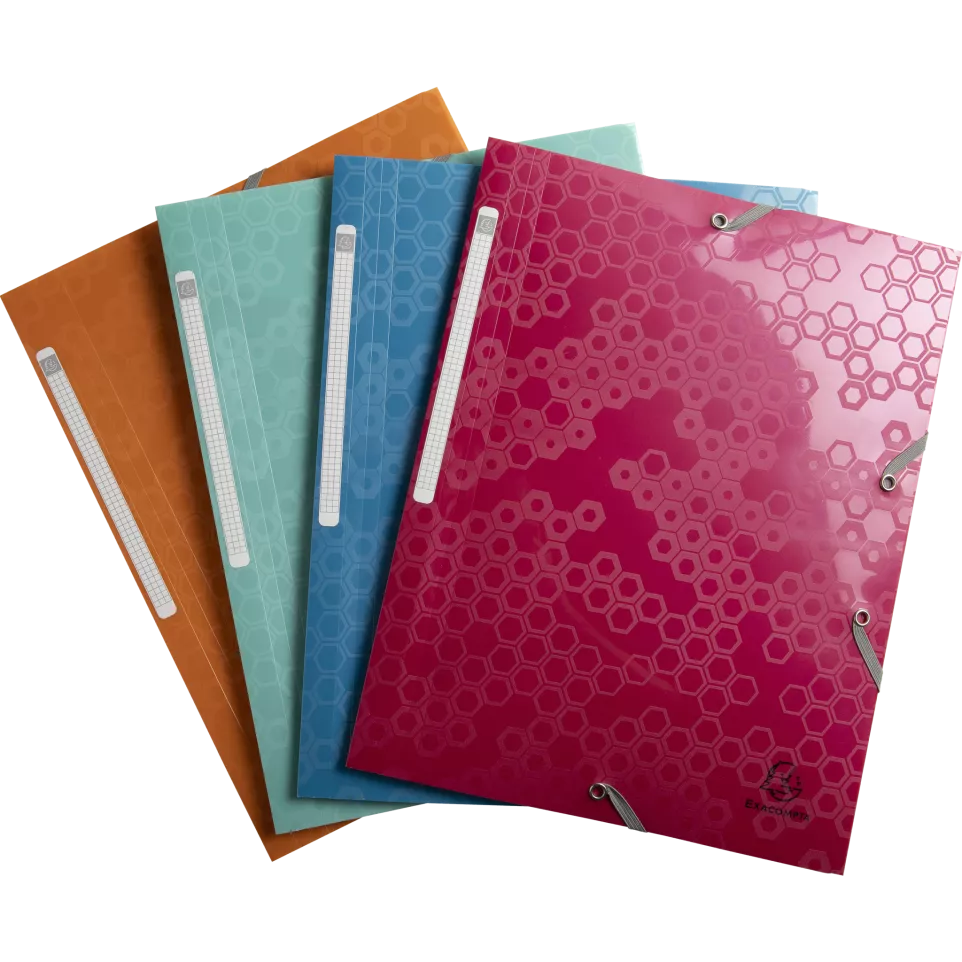 Maïa Elasticated 3 Flap Folder PP A4...