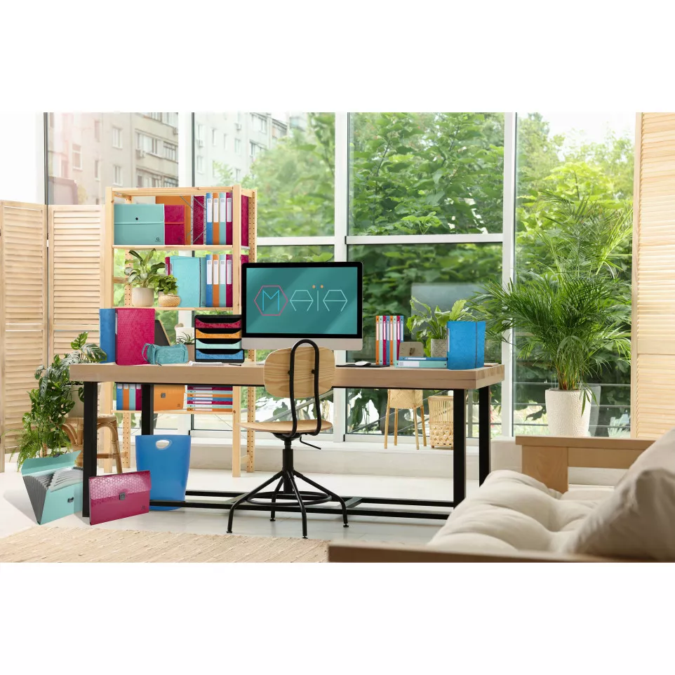 Maïa Elasticated 3 Flap Folder PP A4...