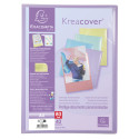 Protège-documents en polypropylène Kreacover Pastel 80 vues - A4/ Pce