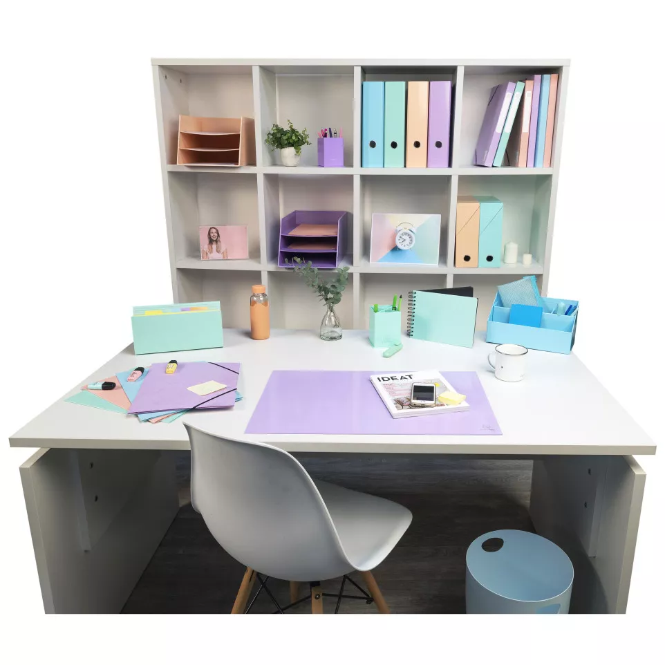 ECOBIN Waste paper bin pastel...