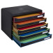 Module de classement Big Box Plus horizon 5 tiroirs Glossy/ Pce