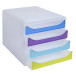 BIG-BOX Chromaline t-ransparant harlekijn/ St.