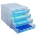 BIG-BOX Chromaline t-ransparant turkoois/ St.