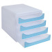 Module de classement Big Box 4 tiroirs Chromaline/ Pce