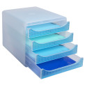 Module de classement Big Box 4 tiroirs Chromaline/ Pce