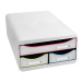 SMALL-BOX MINI 3 drawer white/harlequin// Pc.