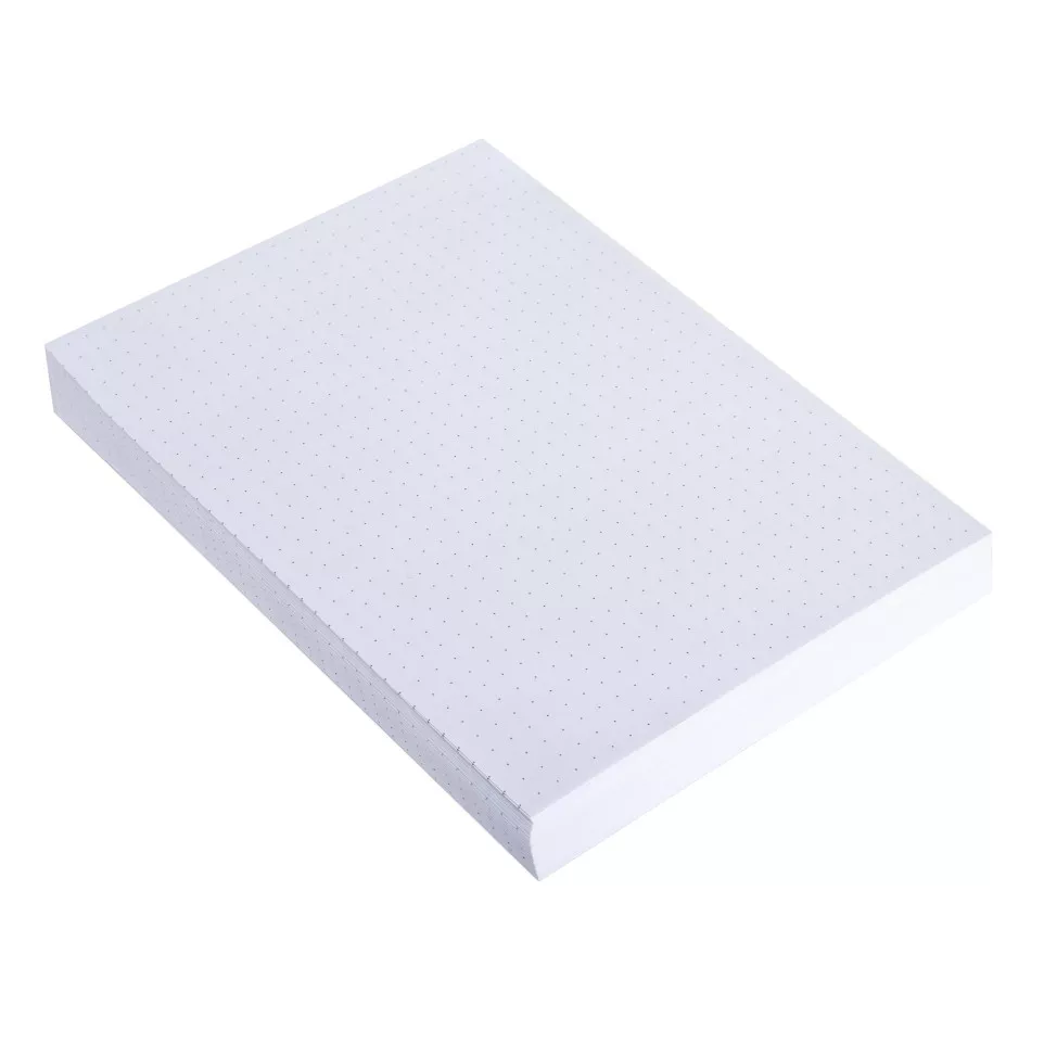 Pk100 record cards 74x105 dots white/...