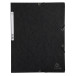 Lot de 3 chemises à élastiques 3 rabats carte lustrée 400g/m2 - A4/ Pce