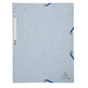 Lot de 3 chemises à élastiques 3 rabats carte lustrée 400g/m2 - A4/ Pce
