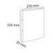 Kreacover Ringbinder PP 2Ring 30mm, Assorted/ Pc.