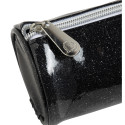 Pennenetui rond PU Glitter 4 kl ass-/ St.