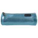 Pennenetui rond PU Glitter 4 kl ass-/ St.