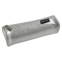 Pennenetui rond PU Glitter 4 kl ass-/ St.
