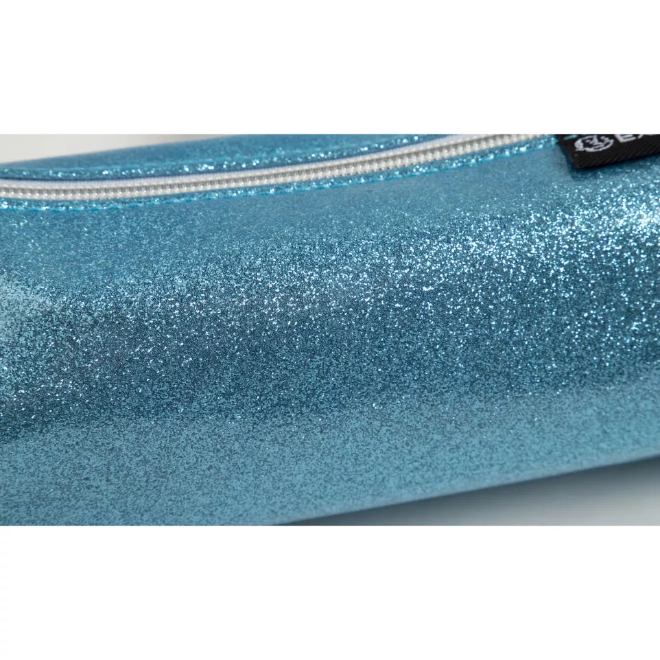 Pencil case round PU Glitter 4 col...