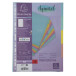 Intercalaires carte lustrée 400g/m2 Aquarel 5 positions - A4/ Pce