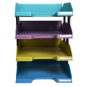 Pack of 4 letter Trays COMBO MIDI Forever Young/ Pc.