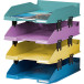 Pack of 4 letter Trays COMBO MIDI Forever Young/ Pc.