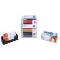 Business cards holder with 1pocket black/ Pc.