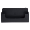 Business cards holder with 1pocket black/ Pc.