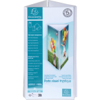 Porte-visuel tryptique DL/ Pce