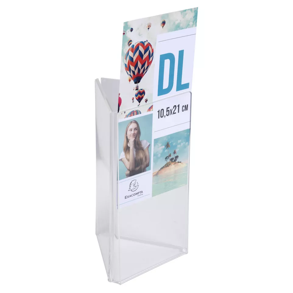 Triangle Stand up sign holder DL...