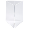 Triangle Stand up sign holder DL portrai/ Pc.