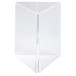 Triangle Stand up sign holder DL portrai/ Pc.