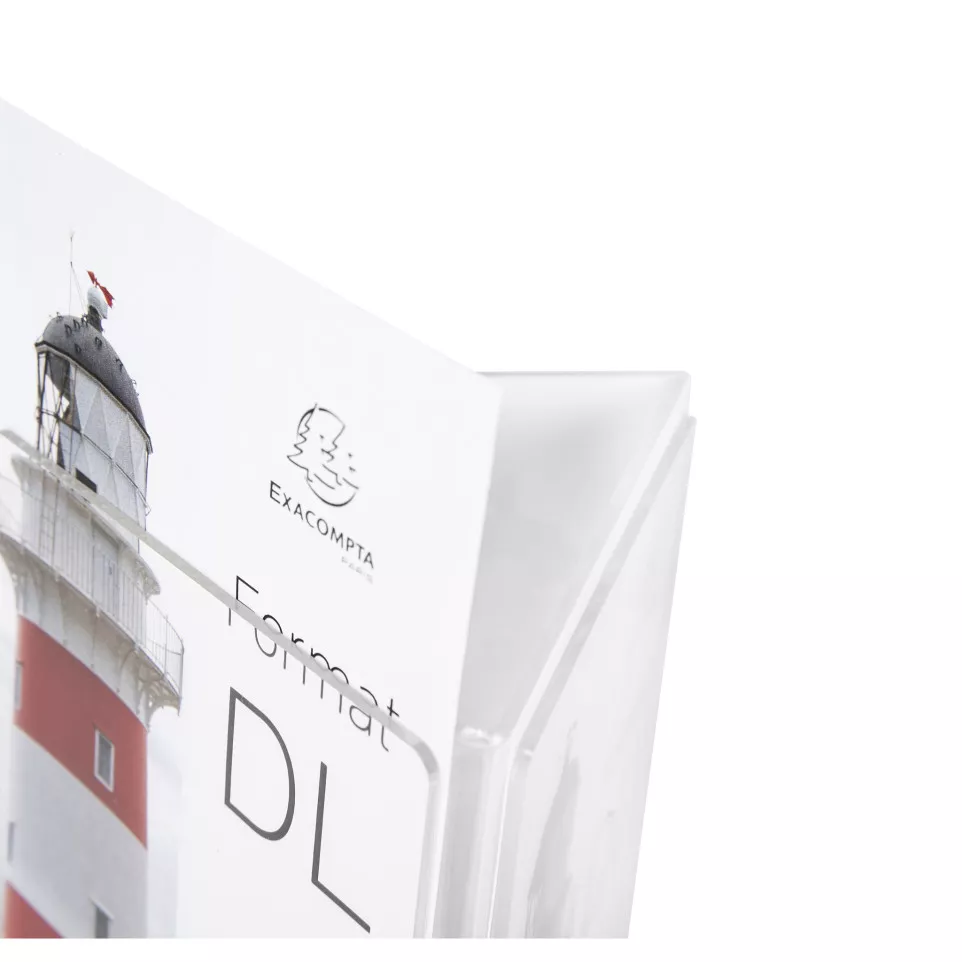 Porte-visuel tryptique DL/ Pce