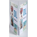 Triangle Stand up sign holder DL portrai/ Pc.