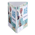Triangle Stand up sign holder A6 portrai/ Pc.