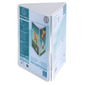 Triangle Stand up sign holder A6 portrai/ Pc.