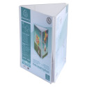 Triangle Stand up sign holder A5 portrai/ Pc.