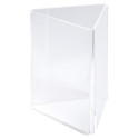 Triangle Stand up sign holder A5 portrai/ Pc.