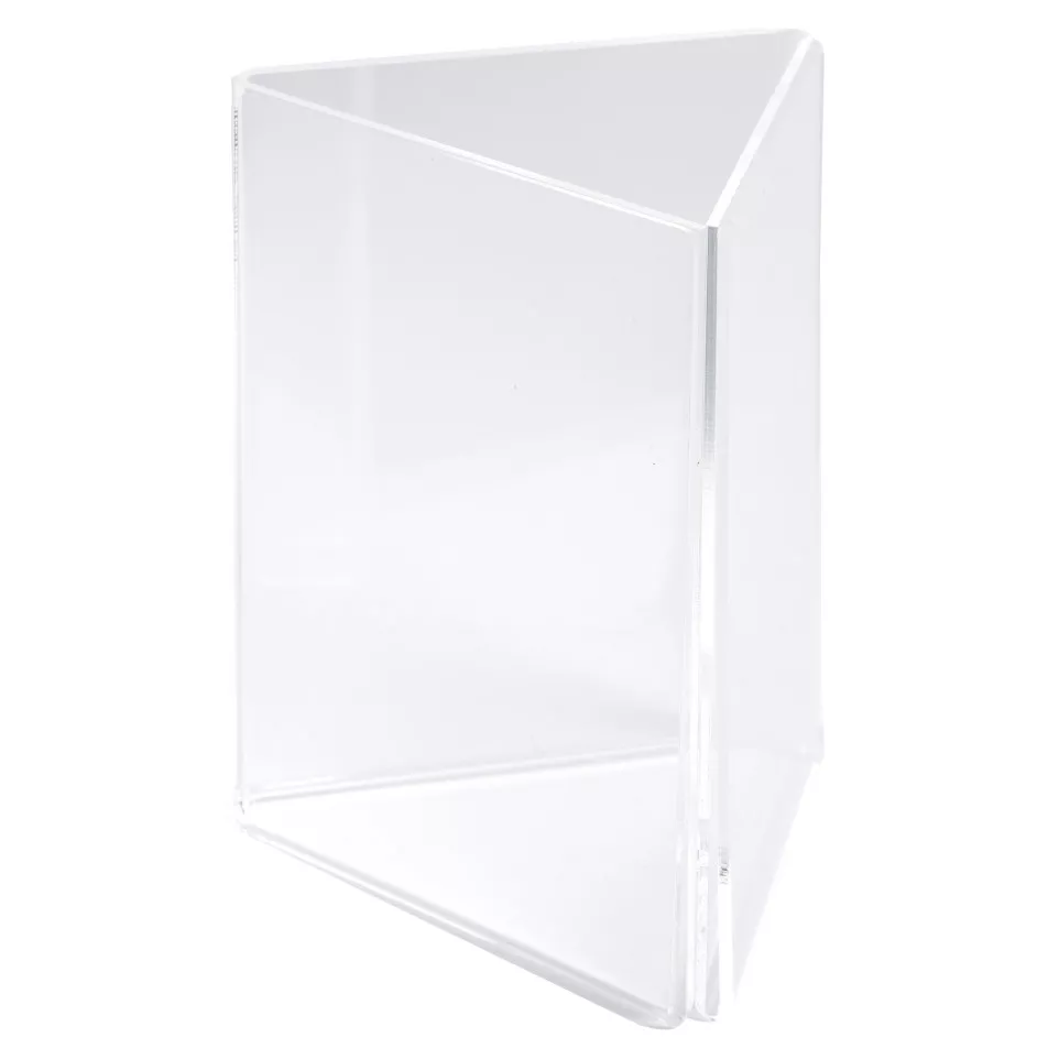 Triangle Stand up sign holder A5...